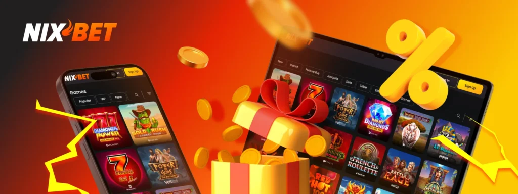Nixbet Casino App-schermafbeelding